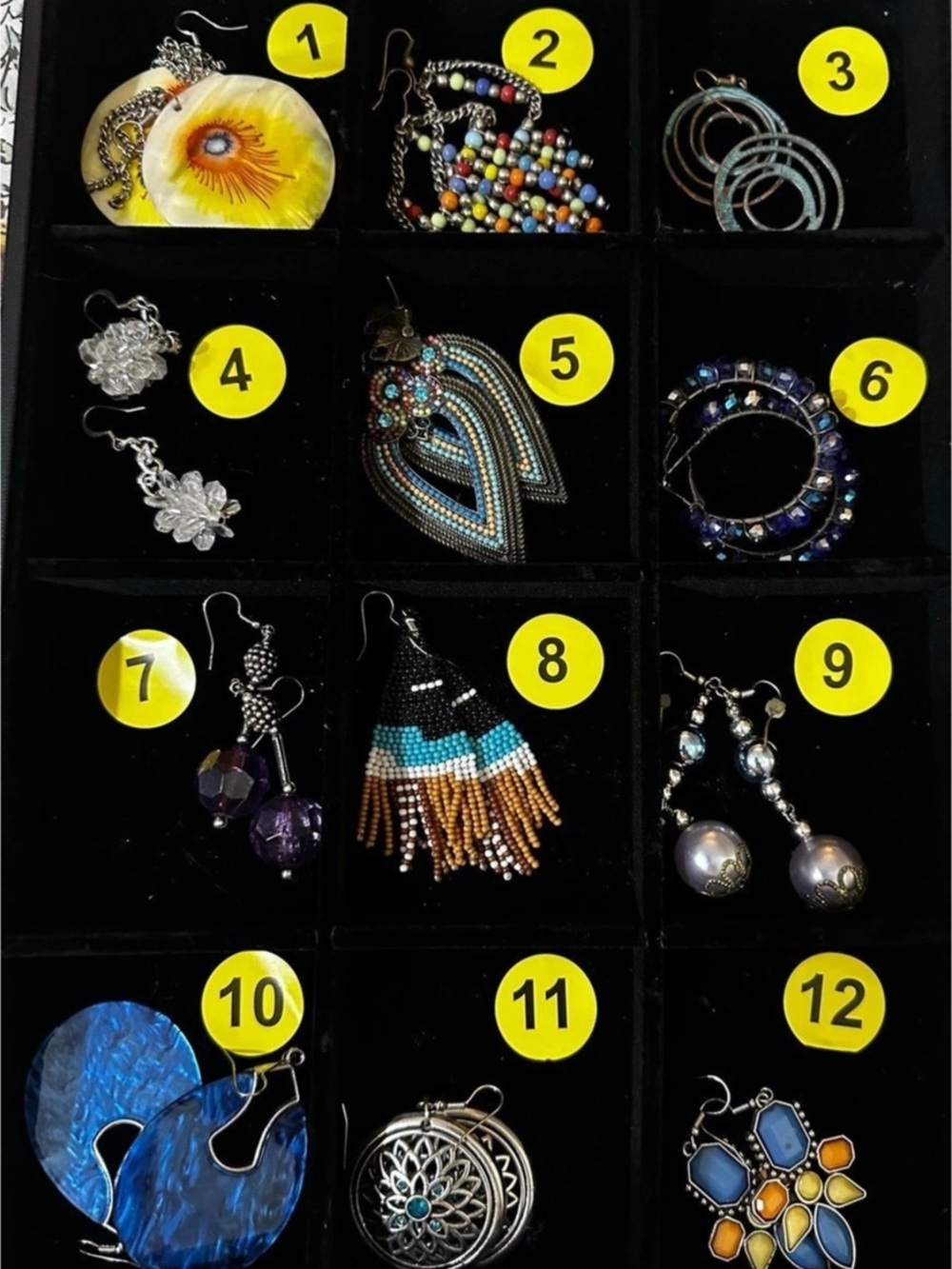 3/$12 Pierced Dangling Earrings Assortment - You Pick 3 by the Number
